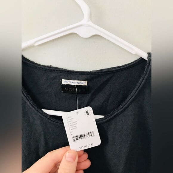 Free people | mother | California distressed sleeveless t-shirt - Picture 4 of 6